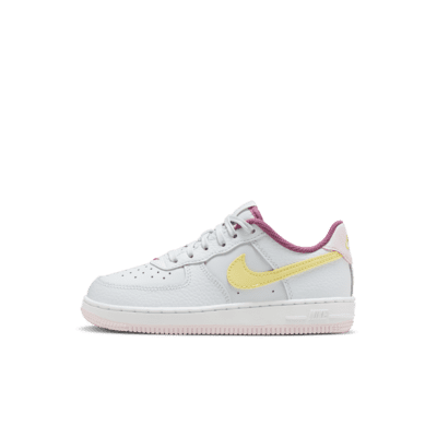 Nike air force 1 junior pink tick hotsell